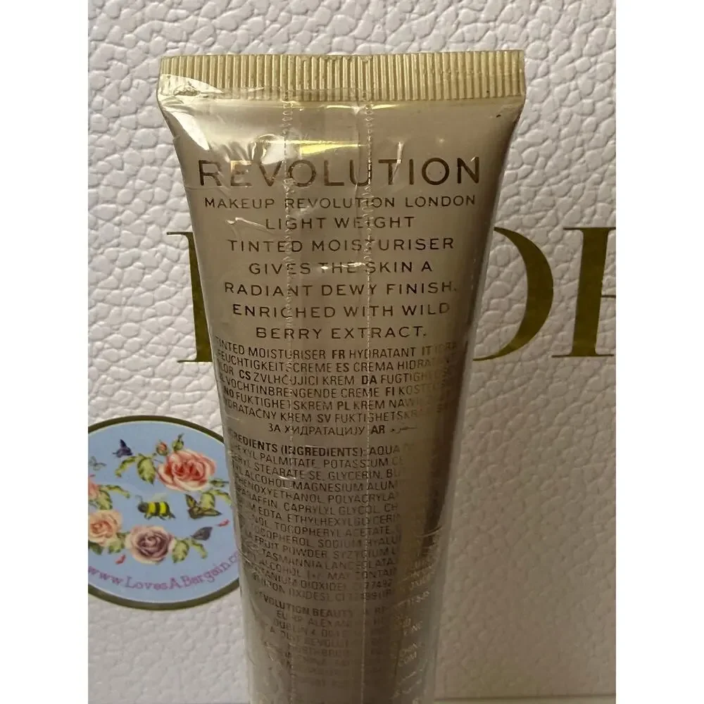 Makeup Revolution SuperDewy Tinted Moisturizer - Carmel - 55mL - NEW